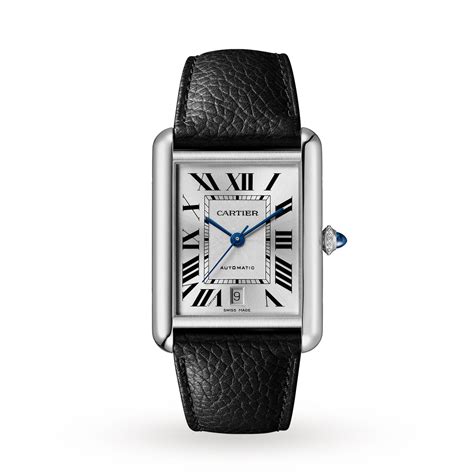 cartier tank must water resistance|cartier tank must extra large.